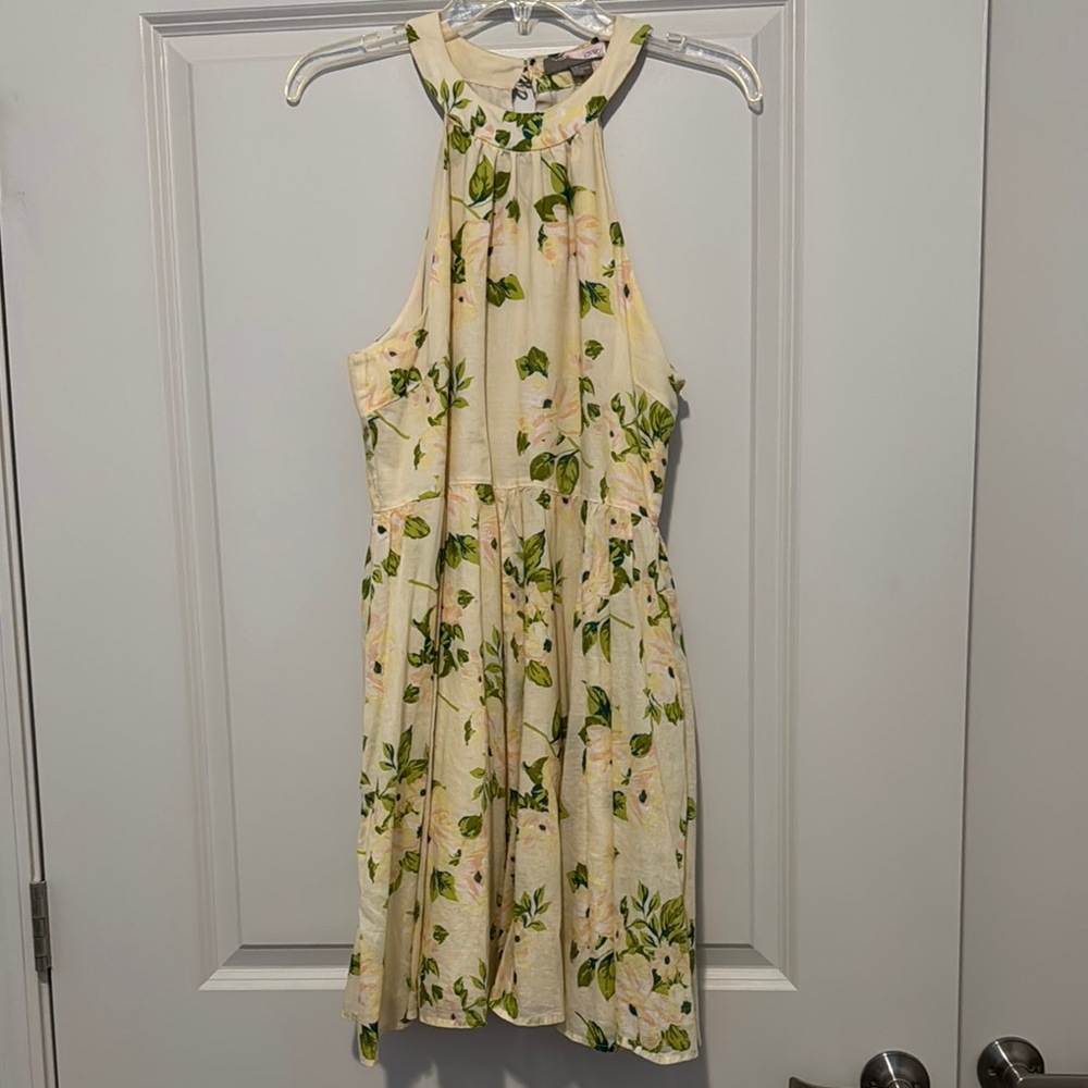 Lightweight Off White & Floral dress
